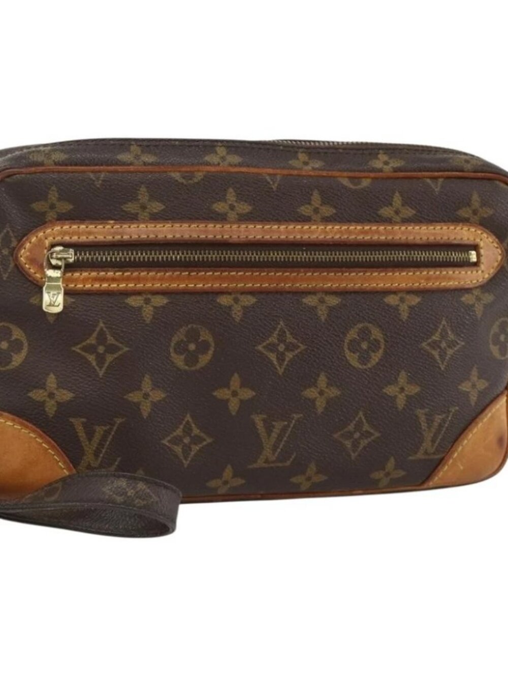 LOUIS VUITTON Monogram Marly Dragonne GM Clutch Bag